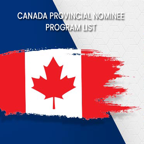 Canada Provincial Nominee Program List