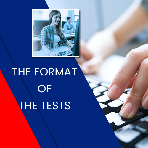 THE FORMAT OF THE TESTS